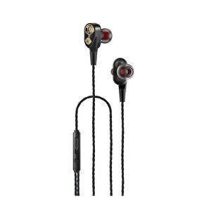 Tecno 2023 Hot Beats 3d Hifi 4 Hoparlörlü Realme C3 3.5mm Jack Girişli Kablolu Mikrofonlu Kulaklık Siyah