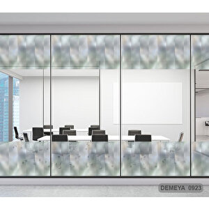Cam Serisi Vitray Görünüm Için Kendinden Yapışkanlı Kaplama Folyosu 15 m x 90 cm