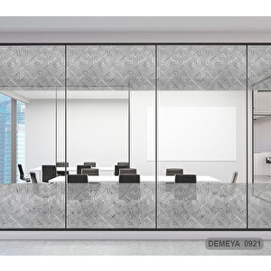 Cam Serisi Vitray Görünüm Için Kendinden Yapışkanlı Kaplama Folyosu 15 m x 90 cm
