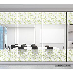 Cam Serisi Vitray Görünüm Için Kendinden Yapışkanlı Kaplama Folyosu 15 m x 90 cm