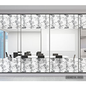 Cam Serisi Vitray Görünüm Için Kendinden Yapışkanlı Kaplama Folyosu 15 m x 45 cm