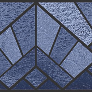 Cam Serisi Vitray Görünüm Için Kendinden Yapışkanlı Kaplama Folyosu 15 m x 45 cm