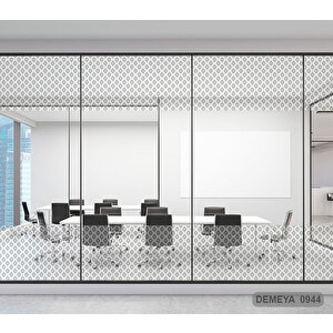 Cam Serisi Vitray Görünüm Için Kendinden Yapışkanlı Kaplama Folyosu 15 m x 90 cm