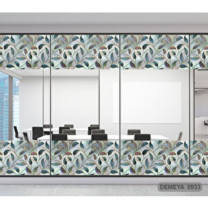 Cam Serisi Vitray Görünüm Için Kendinden Yapışkanlı Kaplama Folyosu 2 m x 90 cm