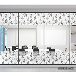 Cam Serisi Vitray Görünüm Için Kendinden Yapışkanlı Kaplama Folyosu 15 m x 90 cm
