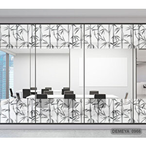 Cam Serisi Vitray Görünüm Için Kendinden Yapışkanlı Kaplama Folyosu 15 m x 45 cm