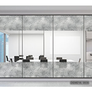 Cam Serisi Vitray Görünüm Için Kendinden Yapışkanlı Kaplama Folyosu 15 m x 45 cm