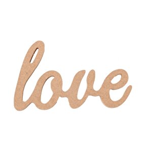 Dekorati̇f Love Keli̇me