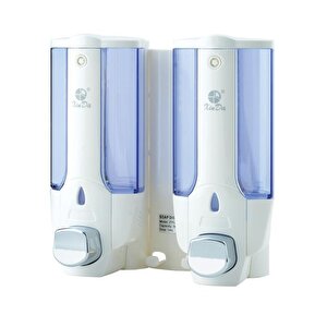 Xinda Zyq138sb Sıvı Sabun Ve Şampuan Dispenseri 2'li Beyaz 2x380 Ml