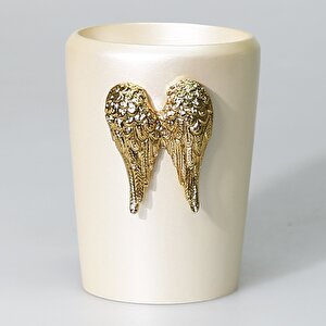 Wings Banyo Seti İnci Altın