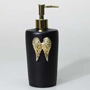 Wings Banyo Seti Siyah Altın