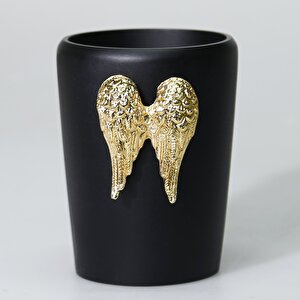 Wings Banyo Seti Siyah Altın