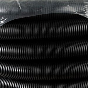 Pg-36 Ospp-36 Poli̇propi̇len Si̇yah Spi̇ral Boru ( 25 Metre )