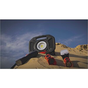Led Şarjlı Lamba Led Work Lamp 4000l Bluetooth Hoparlör