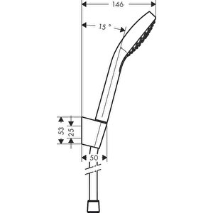 Croma Select S Porter Duş Seti 1.6 M
