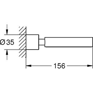 Grohe Atrio Sabunluk Tutacağı 40305003