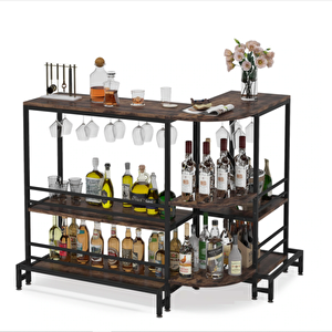 Tasarım L Model Bar Masası