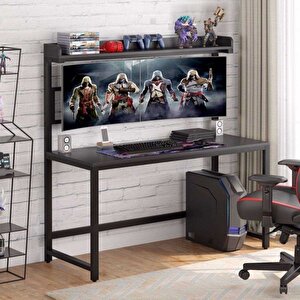 Tasarım Monitor Askılıklı Çalışma Masası