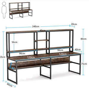 Tasarım İki Kişilik Ev Ve Ofis Çalışma Masası