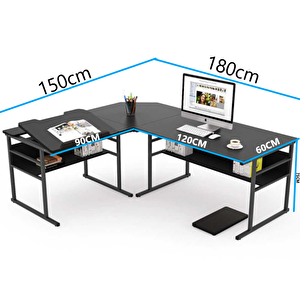 Tasarım L Model Çizim Ve Çalışma Masası