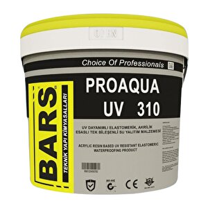 Bars Proaqua Uv 310 Akrilik Reçine Esaslı Su Yalıtım Ürünü 5 Kg
