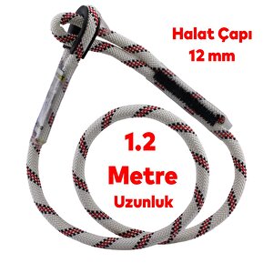 Safaset İş Kazası İş Sağlığı Güvenlik Önlem Yüksek Yer Düşme Düşüş Önleme Yaşam Halatı 12 Mm 1.2 Metre