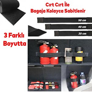 Araç Araba Otomobil Oto Elastik Bagaj Sabitleyici Sabitle Lastik Cırt Cırtlı