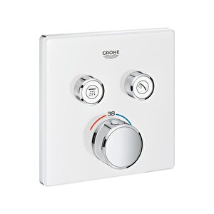 Grohtherm Smartcontrol Çift Valfli Akış Kontrollü, Ankastre Termostatik Duş Bataryası 29156ls0