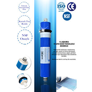 Wm21 Premium Multimineral Metal 8 Litre Çelik Tanklı Nsf Onay Elektrikli Su Arıtma Cihazı