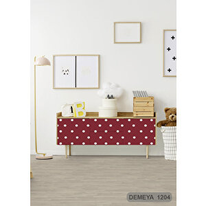  hrz Serisi Eğlenceli Şekilli Kendinden Yapışkanlı Folyo Mutfak Dolap Ve Mobilya Kaplama Folyosu 15 m x 45 cm