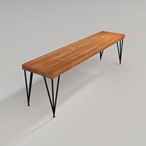 Deryawood Masif Ahşap Rhea Bank  37*200*45cm