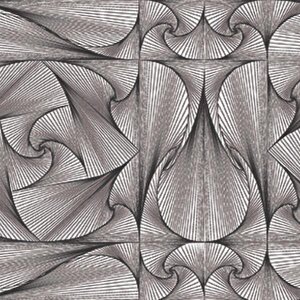 Hyn Serisi Geometrik Desenli Kendinden Yapışkanlı Mutfak Dolap Ve Mobilya Kaplama Folyosu 5 m x 45 cm