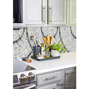  frz Serisi Taş Ve Tuğla Görünümlü Kendinden Yapışkanlı Folyo Mutfak Dolap Ve Mobilya Kaplama Folyosu 5 m x 67,5 cm