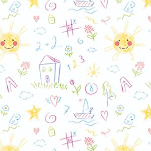  hrz Serisi Eğlenceli Şekilli Kendinden Yapışkanlı Folyo Mutfak Dolap Ve Mobilya Kaplama Folyosu 15 m x 45 cm