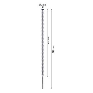 Expert 25 X 920 Mm Yeni Sds Max-8x Delme Ucu 2608900243
