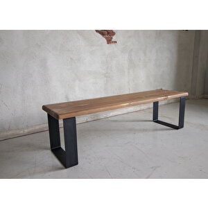Masif Ahşap Bank  120*37 Cm