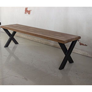 Masif Ahşap Bank  180*37 Cm
