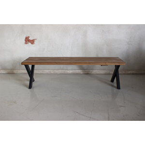 Masif Ahşap Bank  180*37 Cm