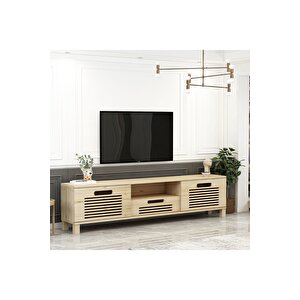 Gi̇vayo Wood’s Milano Tv Üni̇tesi̇ Doğal Ahşap