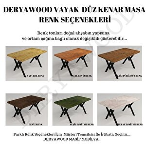 Masif Ahşap Alnilam Mutfak Masası 85*100*76 Cm