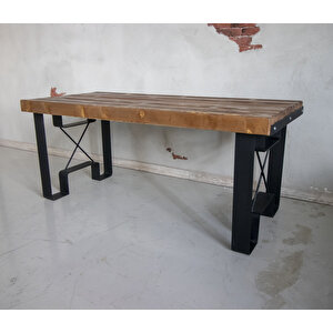 Deryawood Masif Ahşap Yemek Masası 220*85 Cm