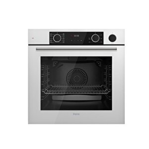 Ferre Steamart 67 Serisi Eko Beyaz Ankastre Set D078 - Ed076 - Xe64cb 67 Cm Ocak