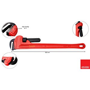 36" Ağır Tip Boru Anahtarı 900mm I06-36-2