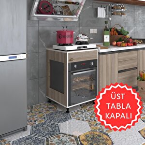 Ankastre Modülü Kabini Tilkowski3 Cordoba Fırın Ocak Dolabı Ayarlı Ayaklı Üstü Kapalı Standart