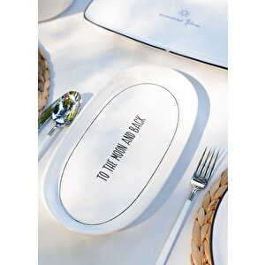 Daily Tunes Oval Servis 2li Set 29cm