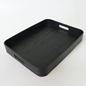 Wooden Tepsi 35x45 Siyah