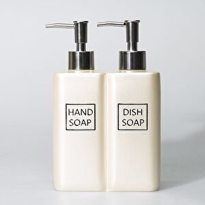 Twins İkili Sıvı Sabunluk İnci