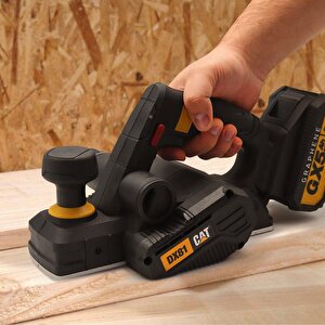 Cat Dx81b 18volt 82mm Çift Bıçaklı Kömürsüz Profesyonel Planya (akü Dahil Değildir)