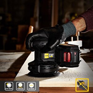 Cat Dx42b 18volt 125mm Profesyonel Devir Ayarlı Eksantrik Zımpara (akü Dahil Değildir)