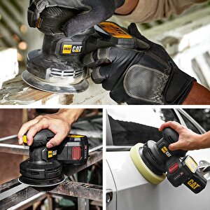 Cat Dx42b 18volt 125mm Profesyonel Devir Ayarlı Eksantrik Zımpara (akü Dahil Değildir)